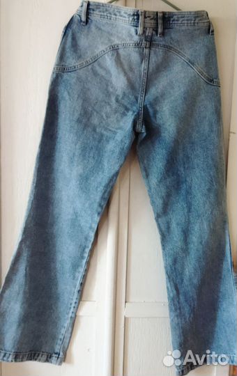 Джинсы женские широкие