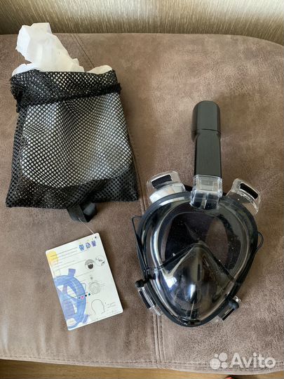 Маска для подводного плавания L/XL