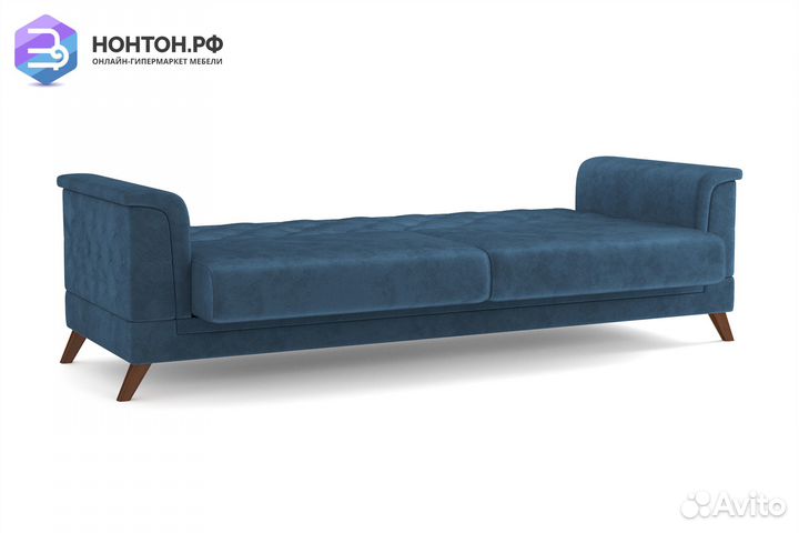 Диван книжка Амарант синий