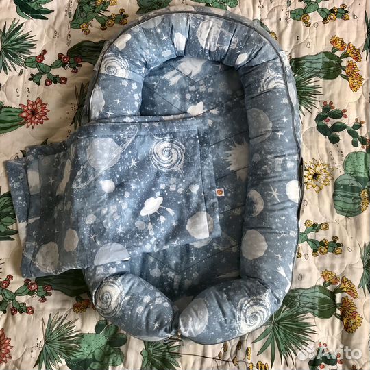 Кокон для новорожденных гнездышко