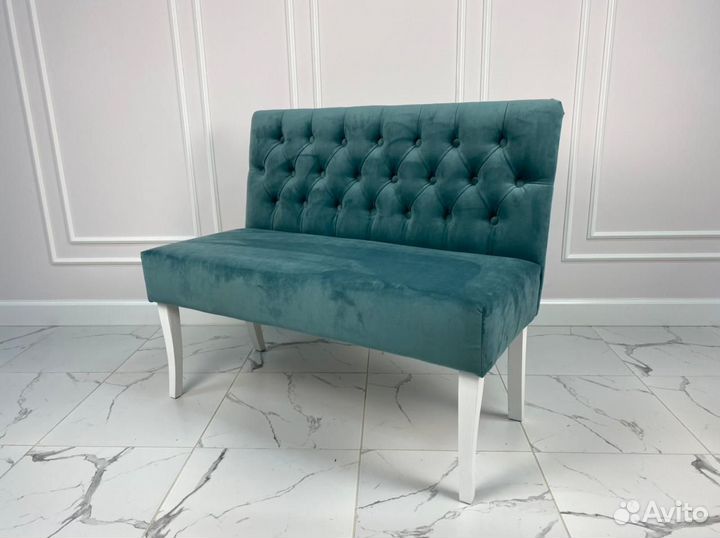 Диван Мини-плюс в каретке, мятный