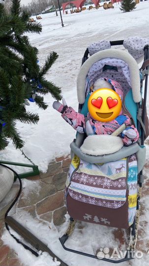 Санки коляска ника