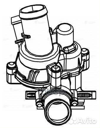 Термостат (87С) (с корпусом) LT 1819 luzar