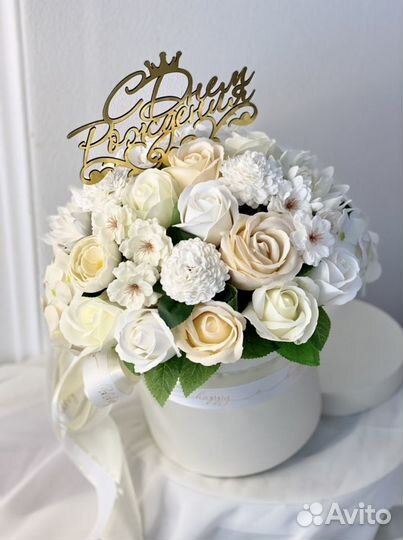 Неувядающий букет мыльных цветов 