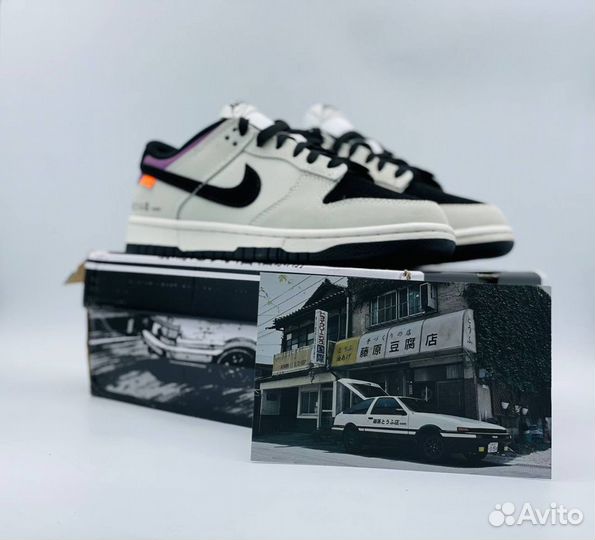 Кроссовки nike sb dunk low toyota ae86