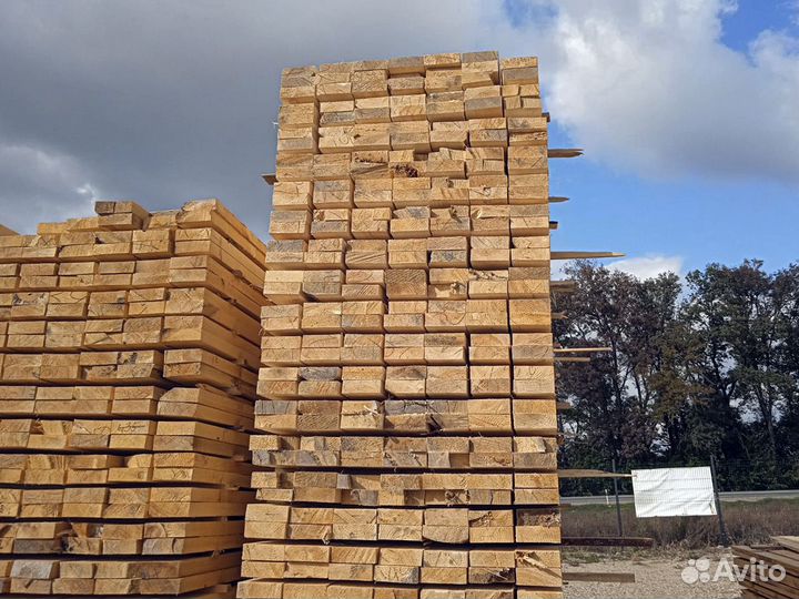 Доска дюймовая, сорт 1, т/у, сосна