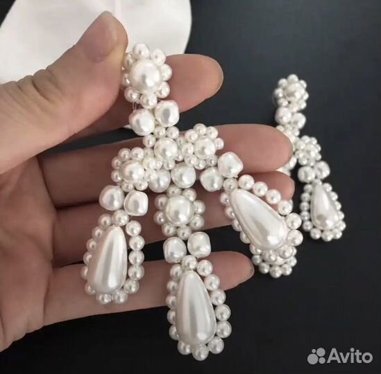 Серьги Simone Rocha LUX