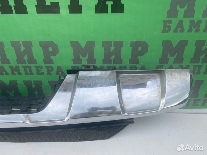 Накладка бампера задняя Mercedes Gl W166