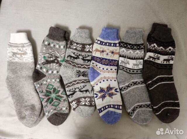 Носки шерстяные новые