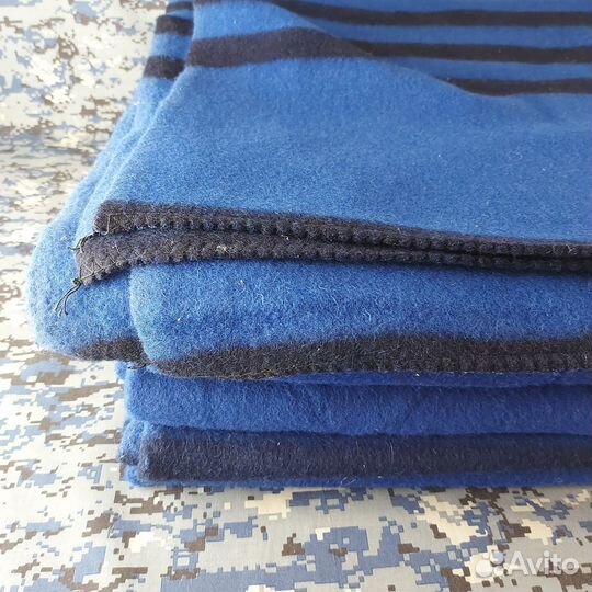 Одеяло армейское шерстяное новое СССР