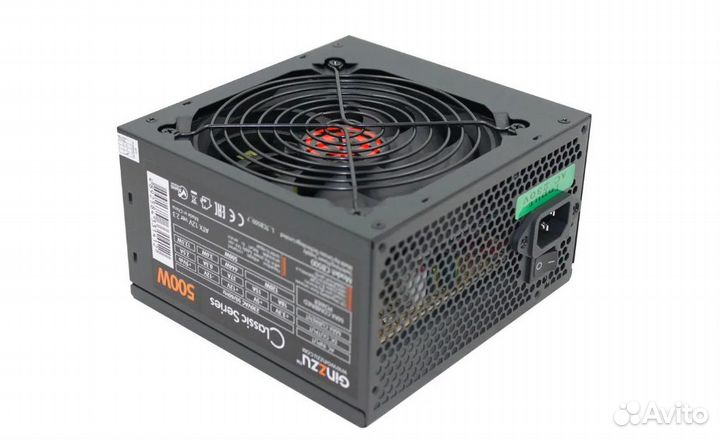 Блок питания 500w Ginzzu