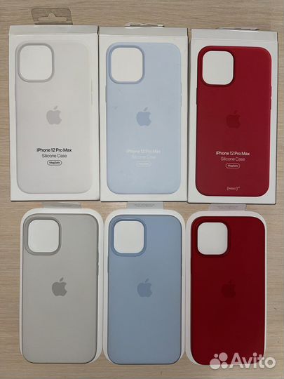 Ориг. силиконовый MagSafe чехол iPhone 12 Pro Max