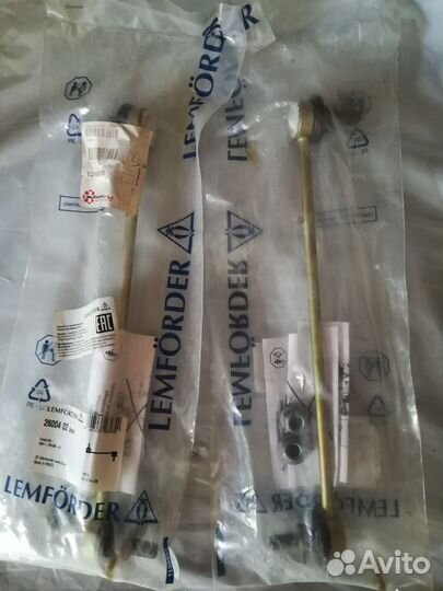 Стойки переднего стабилизатора ford fiesta (fusion