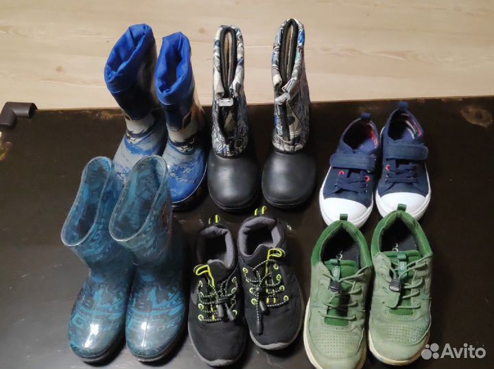 Детская обувь для мальчика пакетом