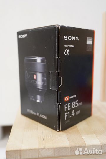 Объектив sony FE 85mm F1.4 GM