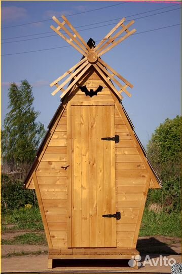 Уличный туалет с установкой