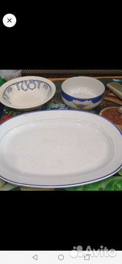 Блюдо тов. кузнецова до1917г.царская россия И др