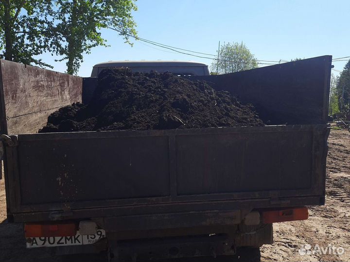 Доставка чернозема на самосвале