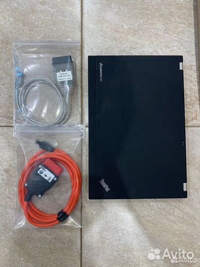 Комплект для диагностики ноутбук BMW k+dcan и enet