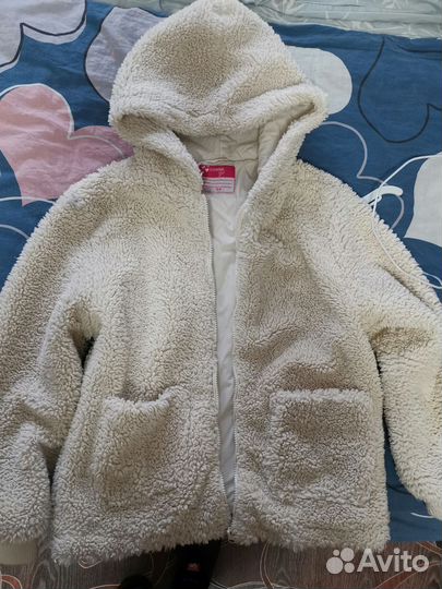 Куртка тедди для девочки