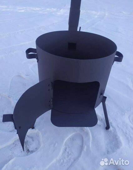 Пeчь для кaзана 12 литров с трyбой