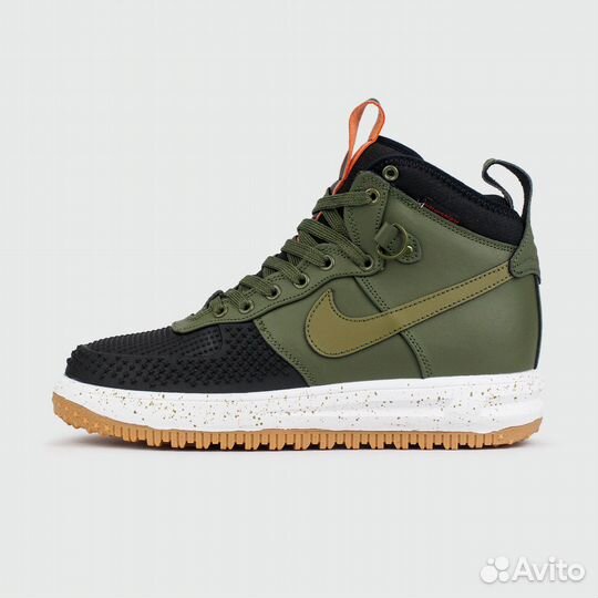 Кроссовки Nike Lunar Force 1 Duckboot Green / Blac