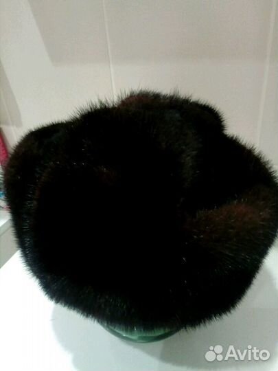 Шапка норковая,мужская