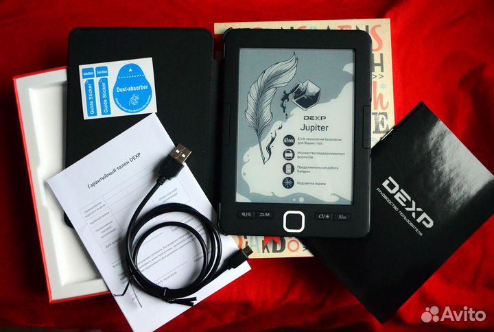 Эл книга Dexp FL2 Jupiter E-Ink Carta