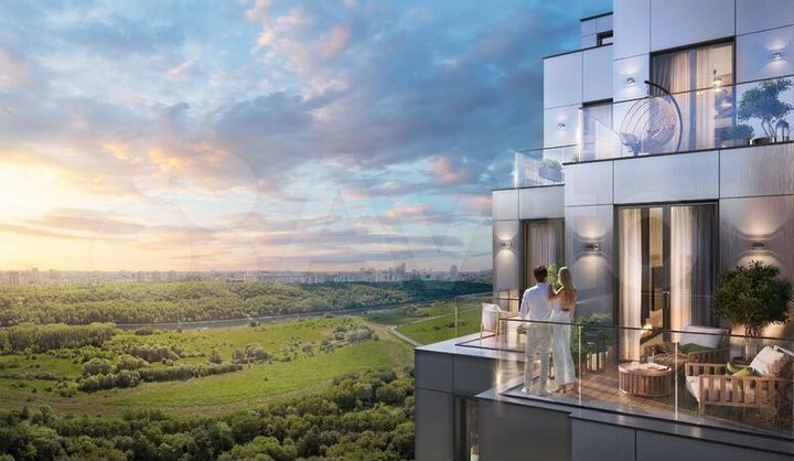 2-к. квартира, 74,7 м², 20/22 эт.