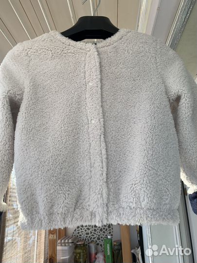 Бомбер двусторонний для девочек