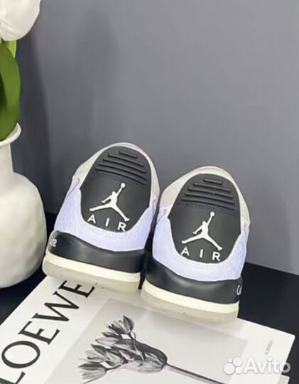 Jordan Legacy 312 Low Lilac Custom Оригинал