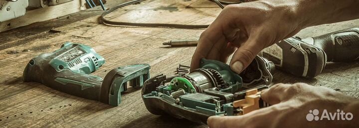 Ремонт инструмента, запчасти на электроинструмент