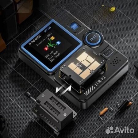 Тестер транзисторный.Тестер электронных компонентов fnirsi LCR-P1