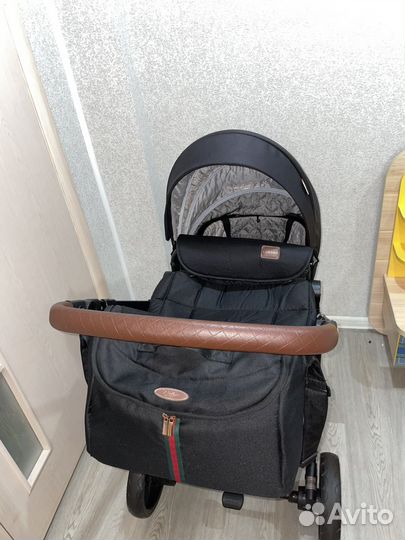 Коляска Luxmom Dalux 3 в 1 как новая