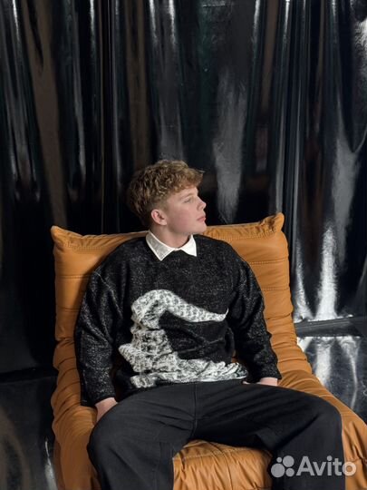 Свитер Lacoste с крокодилом