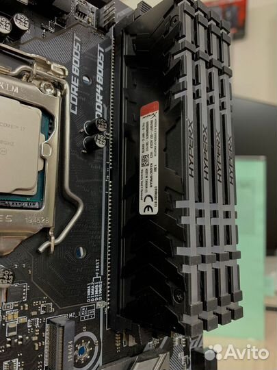 Связка i7-8700K+Z390 Tomahawk+32GB HyperX