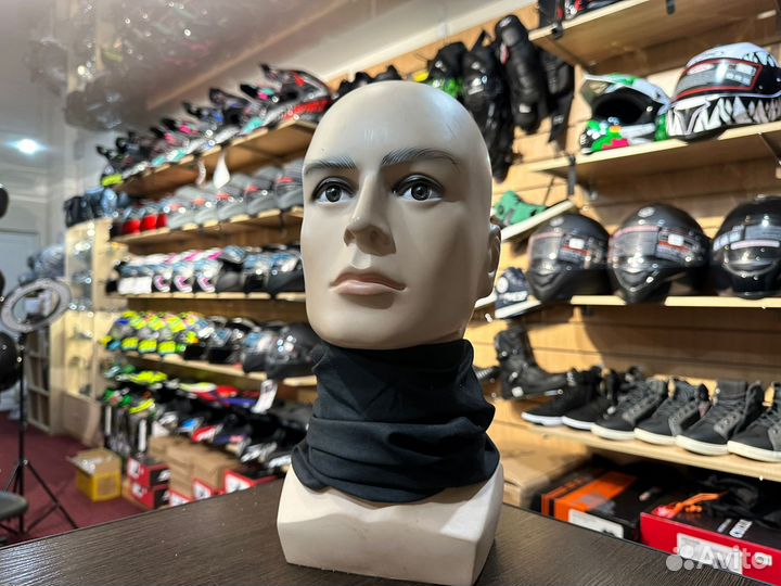 Мото бандана Маска баф шейный платок череп