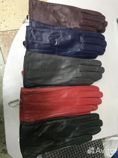 Перчатки женские кожаные из натуральной кожи