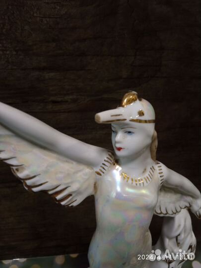 Статуэтка фарфор балерина аист