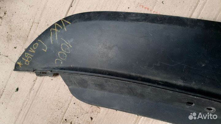 Юбка заднего бампера VW Golf V Plus 2008