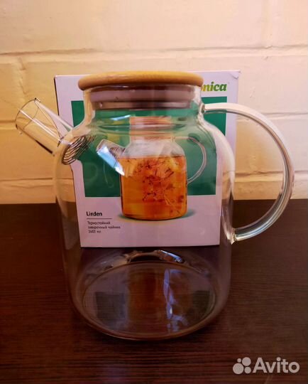 Чайник заварочный стеклянный 1600мл