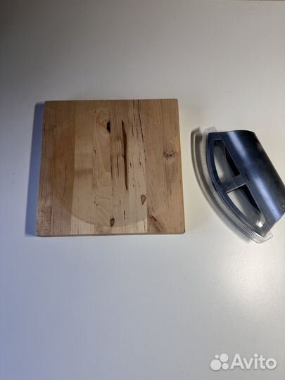 Набор IKEA для шинковки : нож + доска новый