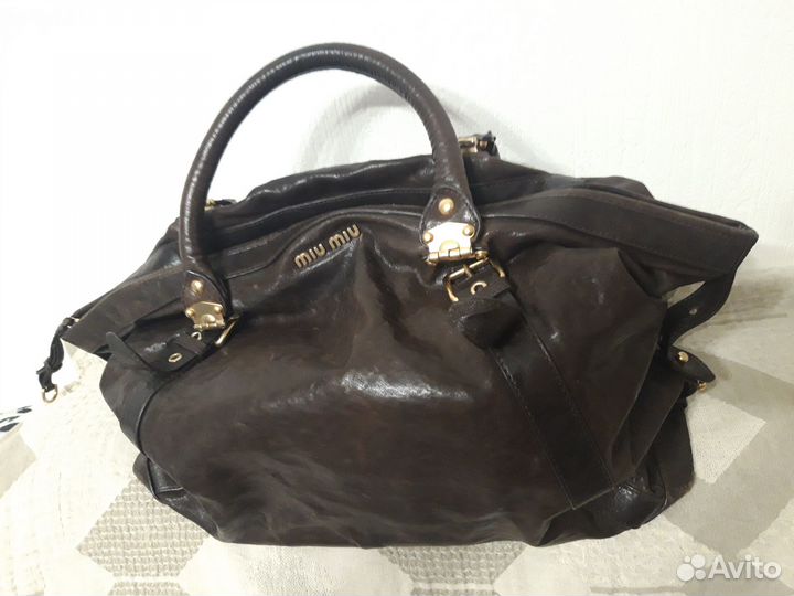 Кожаная сумка