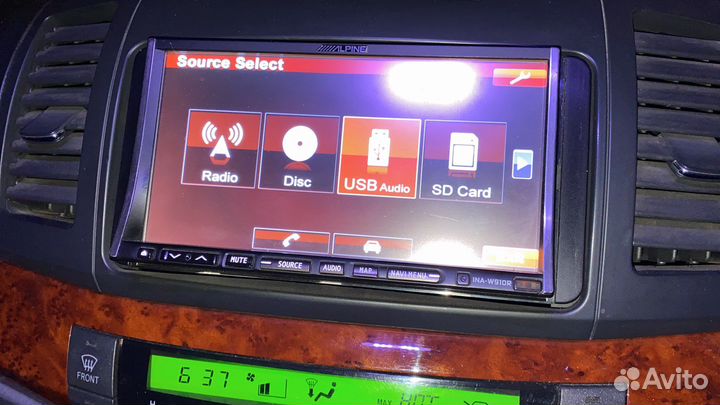 Магнитола Alpine INA 910R