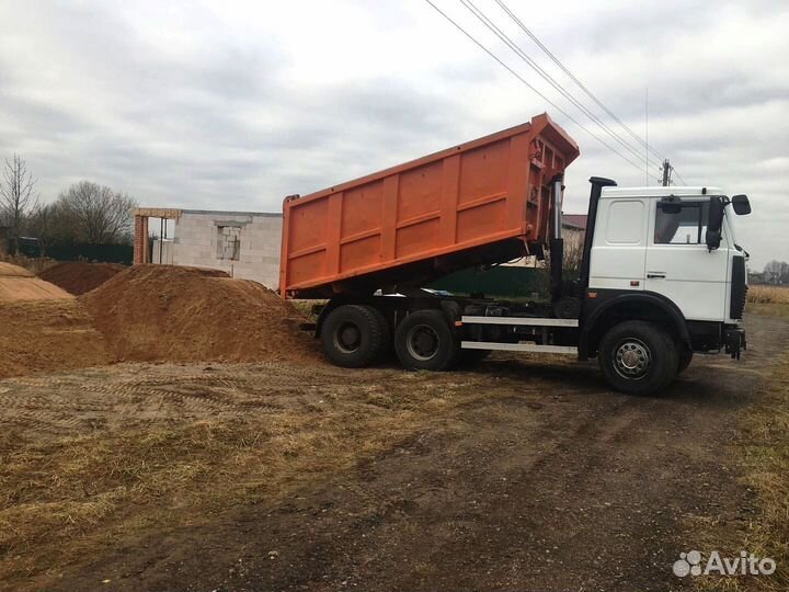 Песок карьерный