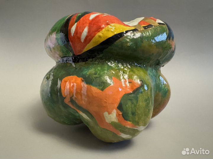 Объемная живопись, картина Гогена