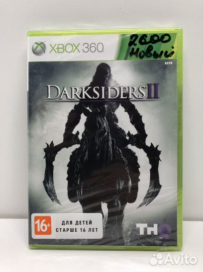 Диск Darksiders 2 Новый для Xbox 360