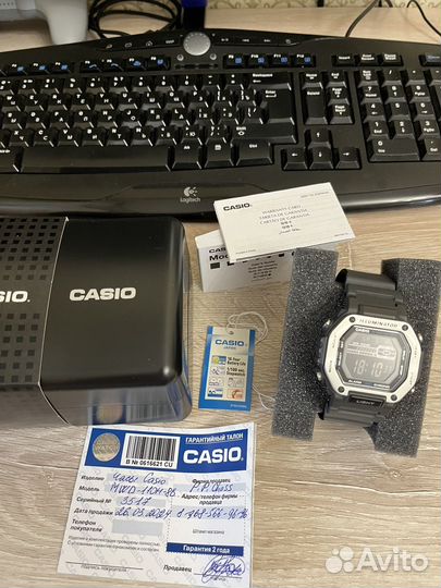 Casio MWD-110H-8B