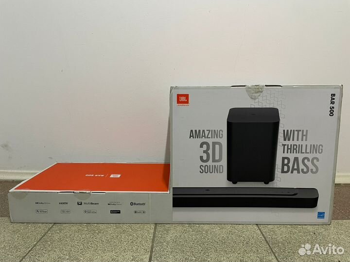 Саундбар jbl bar 500 новый