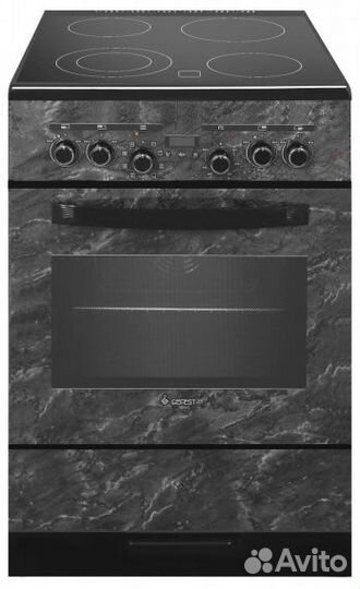 Плита электрическая Gefest 6560-03 0053 черный/мра